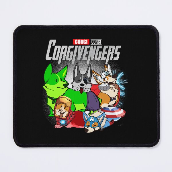 Item preview, CORGIVENGERS ASSEMBLE, Cute Corgi Dog Lovers designed and sold by Jolly Paper.