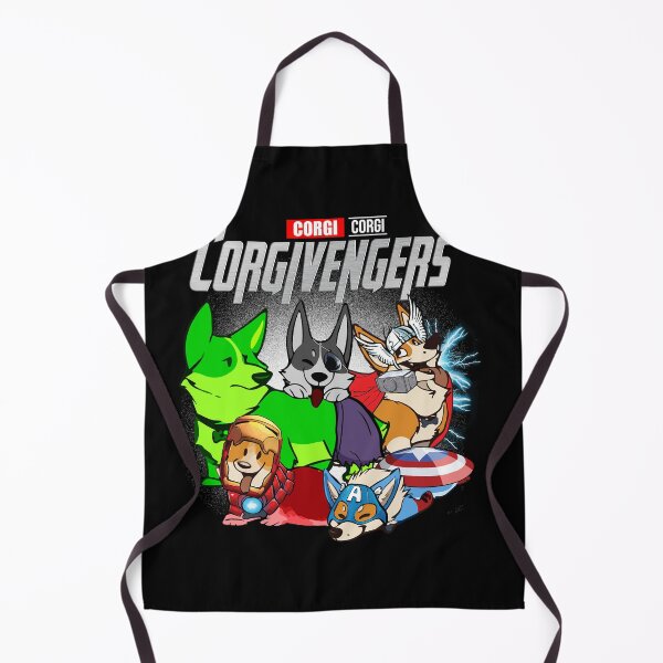 Item preview, CORGIVENGERS ASSEMBLE, Cute Corgi Dog Lovers designed and sold by Jolly Paper.
