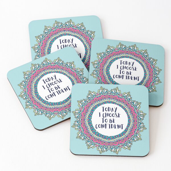 Item preview, Today I Choose To Be Confident Mandala Positive Affirmation designed and sold by JDWCreations.