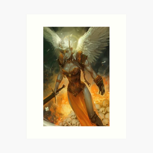 Angel Art Print