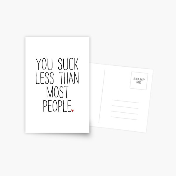 You Make This Job Suck Less - Funny Coworker Birthday Card – Kitty Meow HQ