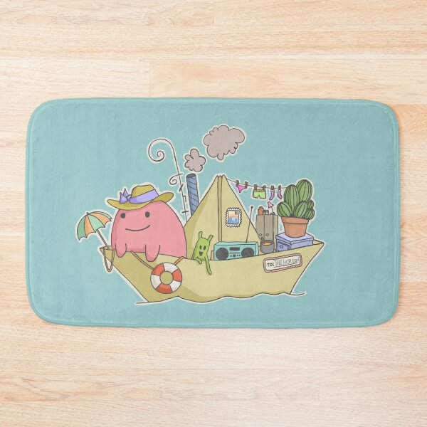 Item preview, Journey in the paper ship designed and sold by drunksheepcloud.