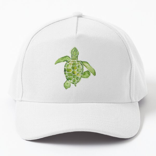 Wasserfarbene Schildkröte Baseball Cap