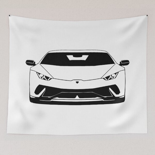 Item preview, Exotic sports car supercar t shirt, mask, notebook, duvet designed and sold by AHLANclothing.