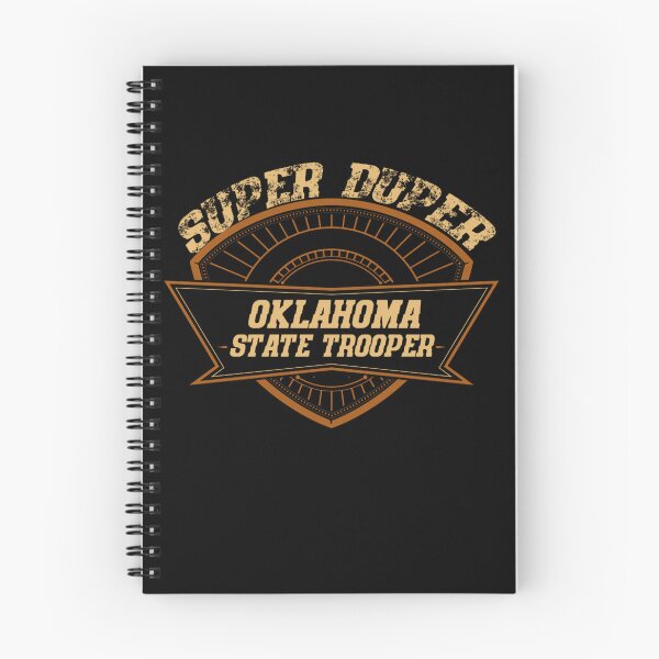 Item preview, Oklahoma State Trooper Super Duper Trooper Police Gift designed and sold by Lexalloyce.
