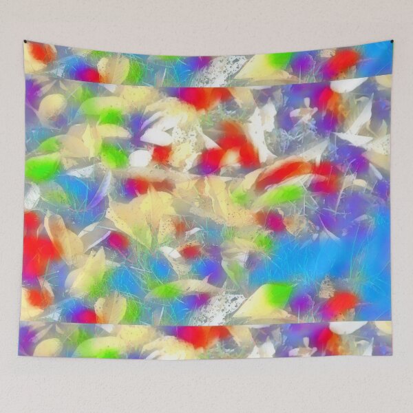 Item preview, multicolored leaves designed and sold by MarieClaude1954.