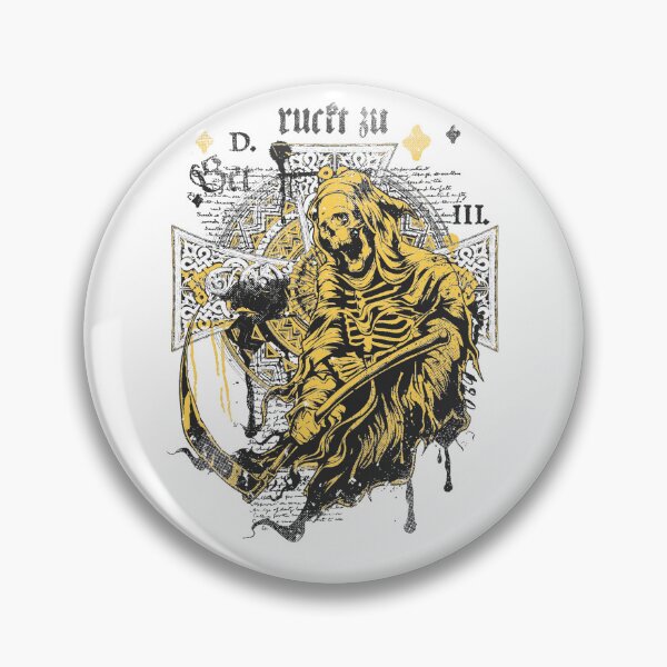 Item preview, Grim Reaper With Celtic Cross And Scripture designed and sold by SpotWarehouse.
