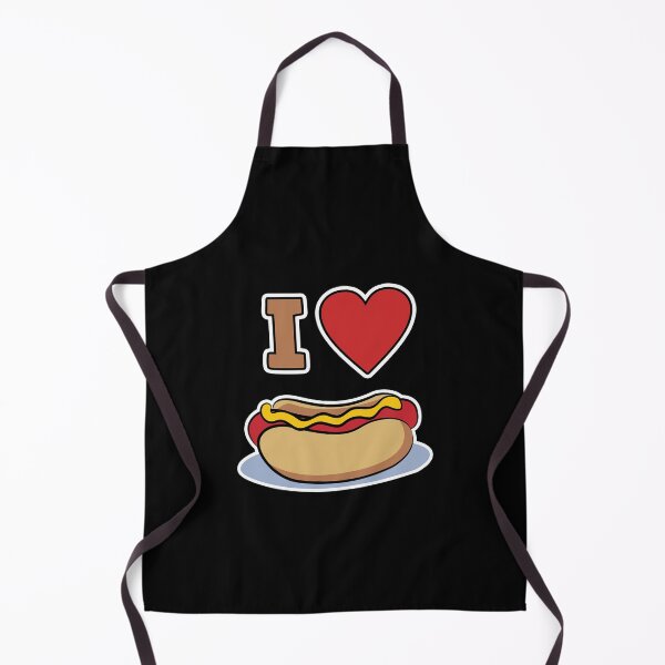 Item preview, Hot Dog Design for Men and Women I Love Hot Dog designed and sold by Evrallimee.