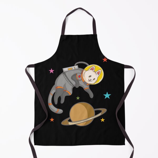 Item preview, Astronaut Cat Over Saturn designed and sold by AfropunkDesigns.