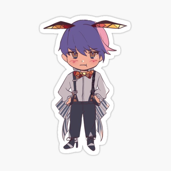 bunny leviathan Sticker