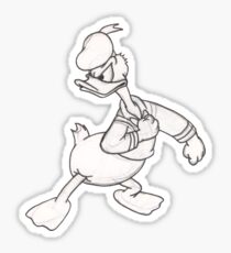 Donald Duck Sticker
