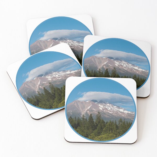 Item preview, Beautiful cloudy mountains with snow designed and sold by themkat.
