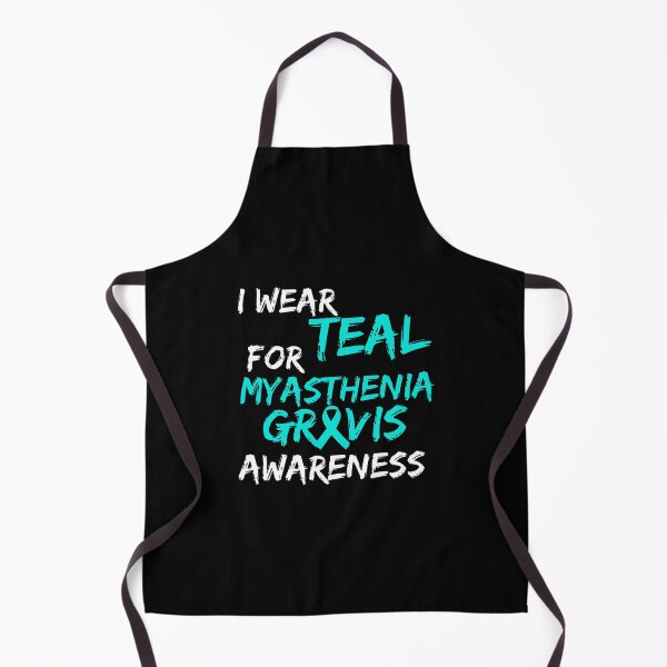 Item preview, I Wear Teal for Myasthenia Gravis Awareness Ribbon designed and sold by Evrallimee.