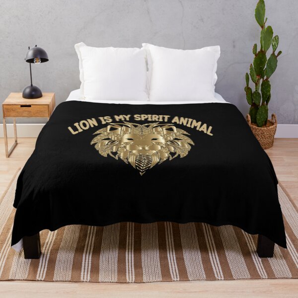 Item preview, lion is my spirit animal designed and sold by mauryaart563.
