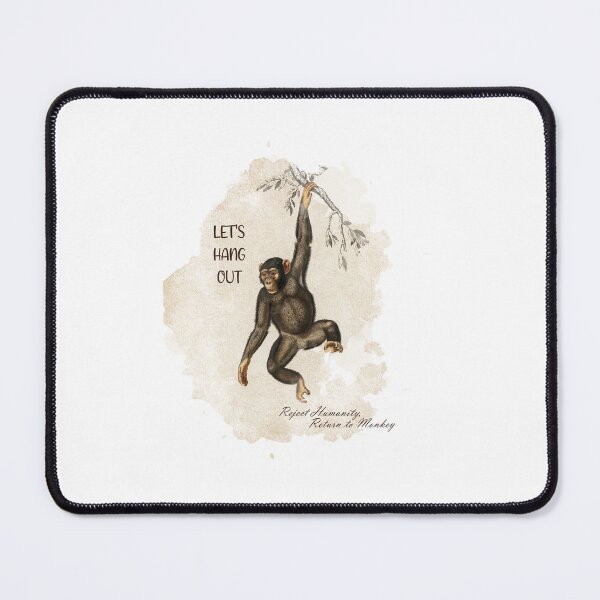 Item preview, funny chimp quotes designed and sold by vidyaroul.