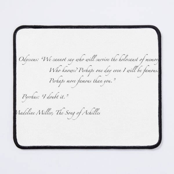 Item preview, Odysseus and Pyrrhus - The Song of Achilles designed and sold by whitearmed-hera.