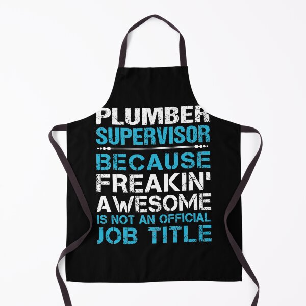 Item preview, Plumber Supervisor T Shirt - Freaking Awesome Job Gift Item Tee designed and sold by oetate4774.