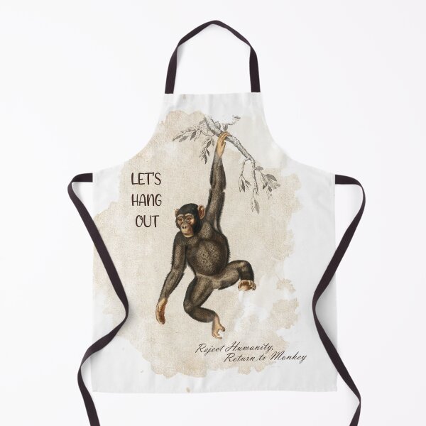 Item preview, funny chimp quotes designed and sold by vidyaroul.