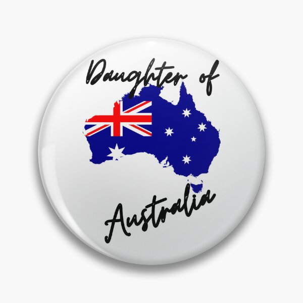 Item preview, Daughter of Australia Map Flag designed and sold by NovawayDirect.