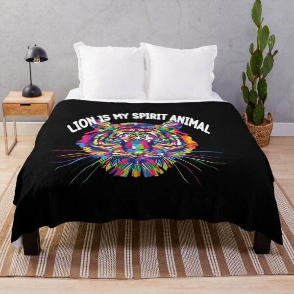 Item preview, lion is my spirit animal designed and sold by mauryaart563.