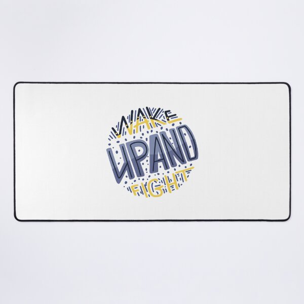 Item preview, Wake up and fight designed and sold by Rishabhthinks.