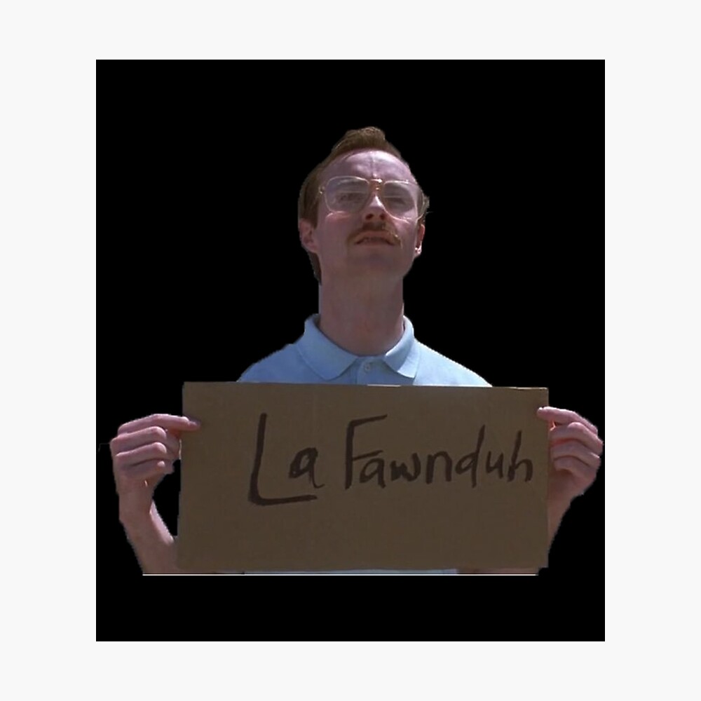 napoleon dynamite, kip - lafawnduh sign Sticker