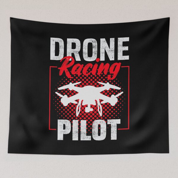 Aperçu de l'œuvre Fpv Drone Racing Quadcopters Pilote RC Sports aériens créée et vendue par TastefulTees.