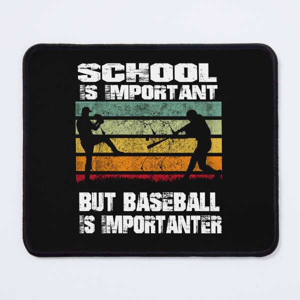Item preview, School is Important but Baseball is Importanter Shirt idea Essential T-Shirt designed and sold by Artisan   Kimo.