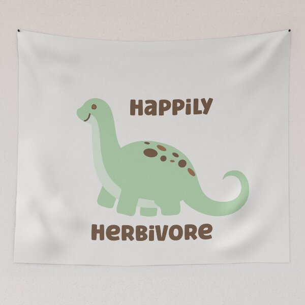 Item preview, Vegan Herbivore Dinosaur designed and sold by Alec Buchan.