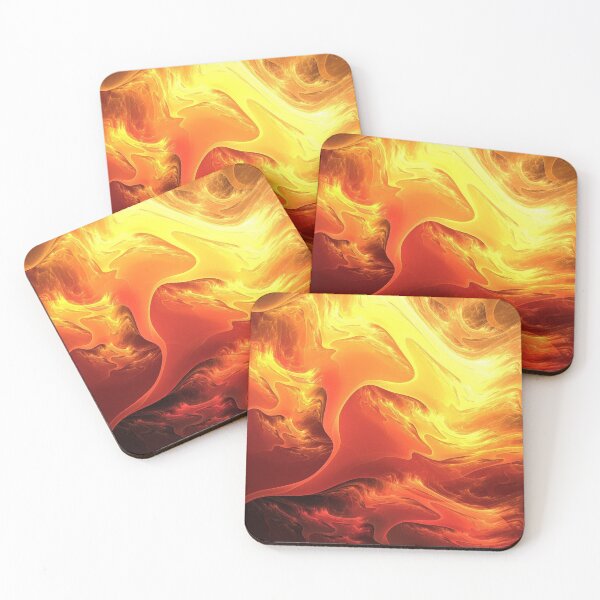 Item preview, explosion of fire and water designed and sold by badgermark.