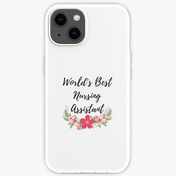 Meilleure aide-soignante au monde Coque souple iPhone