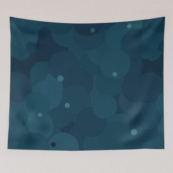 Item preview, Blue Coral Bubble Dot Color Accent designed and sold by SaraValor.