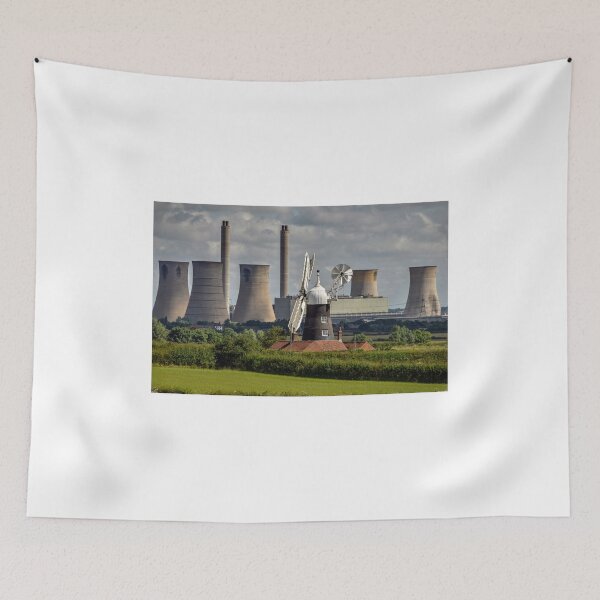 Item preview, Leverton Windmill and West Burton Power Station designed and sold by chrisdrabble.