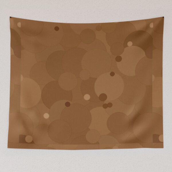 Item preview, Brown Sugar Bubble Dot Color Accent designed and sold by SaraValor.