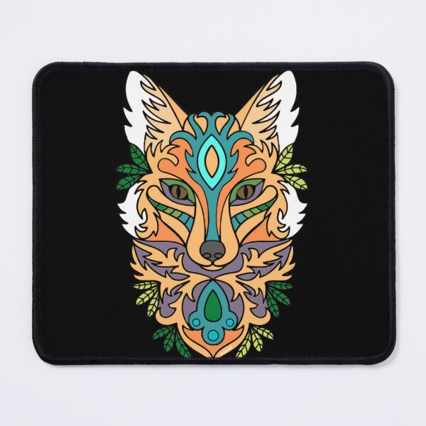 Item preview, Wolf mandala art designed and sold by LukjanovArt.