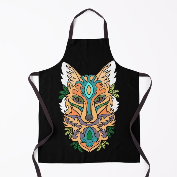Item preview, Wolf mandala art designed and sold by LukjanovArt.