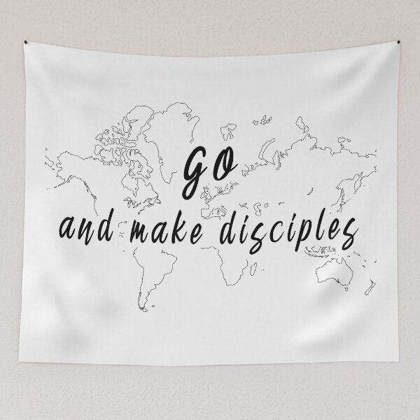 Item preview, Go and make disciples (Matthew 28:19) designed and sold by AboveFreedom.