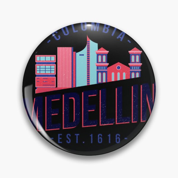 Item preview, Medellin Skyline Est 1616 Colombia Souvenir Gift designed and sold by Evrallimee.