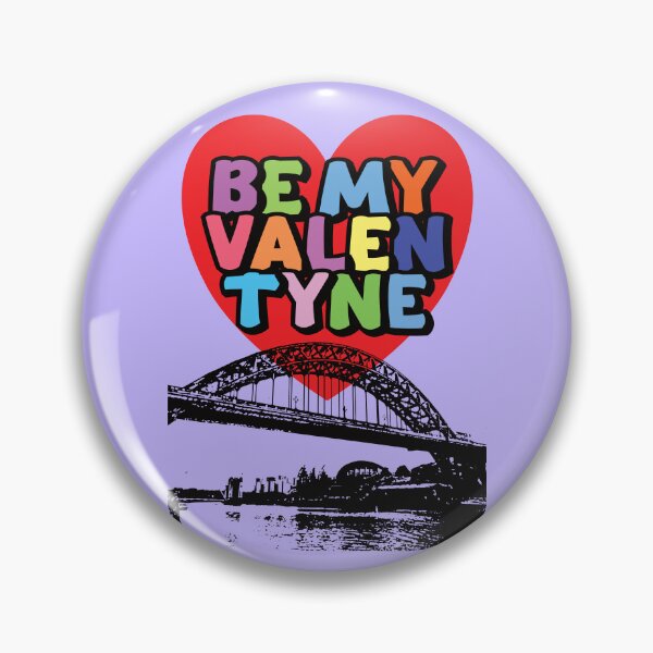 Item preview, Be my ValenTyne, Newcastle Valentine design designed and sold by StencilMyst ..