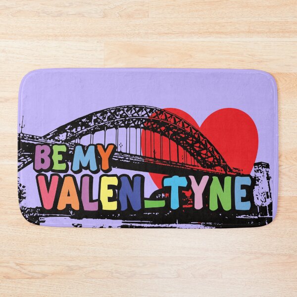 Item preview, Be my ValenTyne, Newcastle Valentine design designed and sold by StencilMyst ..