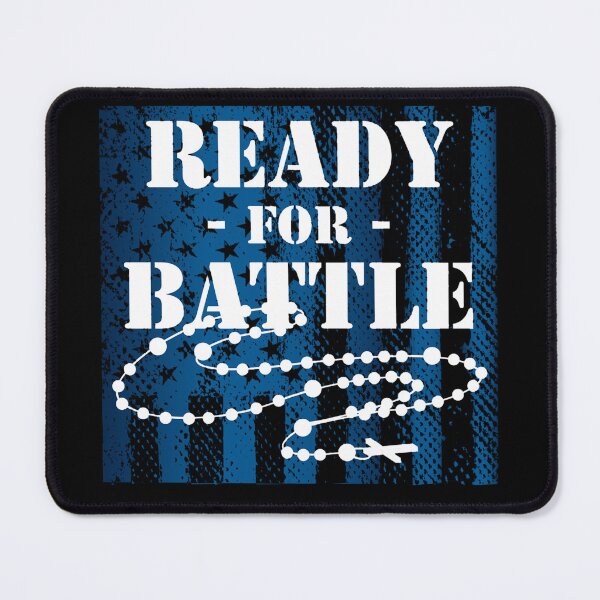 Item preview, Rosary Warrior Ready for Battle of Lepanto USA Catholic designed and sold by Lexalloyce.