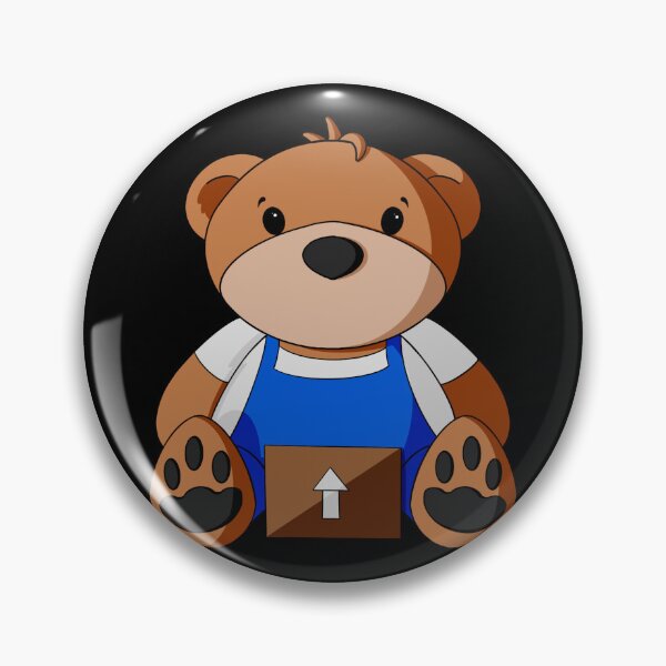 Item preview, Mover Teddy Bear designed and sold by Alisha Ober Designs.
