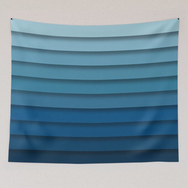 Item preview, Colour gradient, Stripe color gradient - Blue designed and sold by AlfabetDesign.