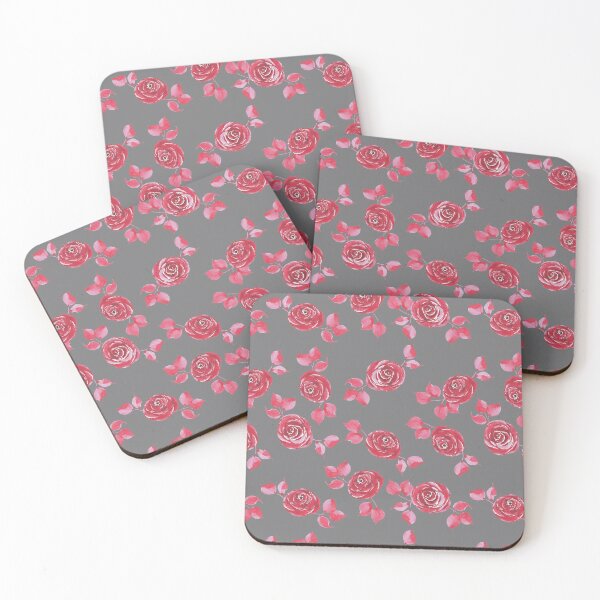 Item preview, Red Watercolor Roses (Steel) designed and sold by HildegunStudio.