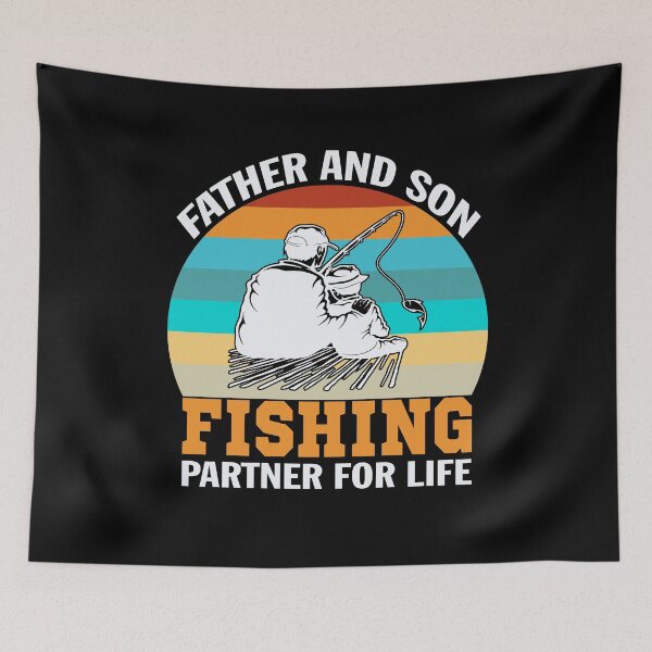 Item preview, Father and son fishing partner for life t-shirt design. designed and sold by Mr18JasimU.