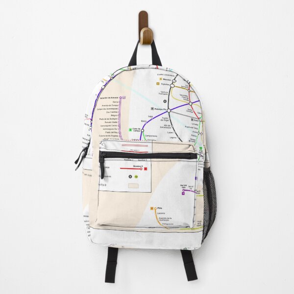 Item preview, Metro de Madrid designed and sold by SubwayMapper.