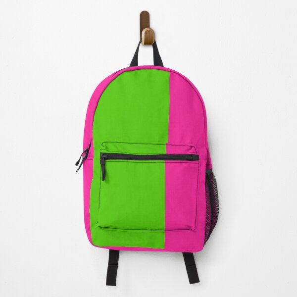 Item preview, Colour Block Therapy - Offset Meridian : Isotope Green / Hyperfuschia designed and sold by Spannerbagface.