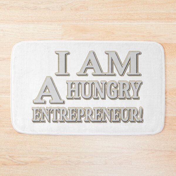 Item preview, "HUNGRY ENTREPRENEUR". Buy Now designed and sold by Health And Fitness Posts e-Store.