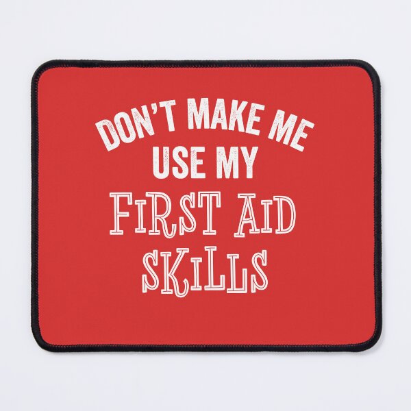 Item preview, Funny First Aid Skills Nurse Paramedic Lifeguard Gift designed and sold by carlhunt99.