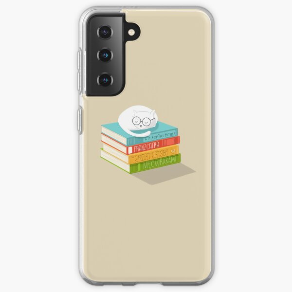 The Cat Loves Books Samsung Galaxy Soft Case